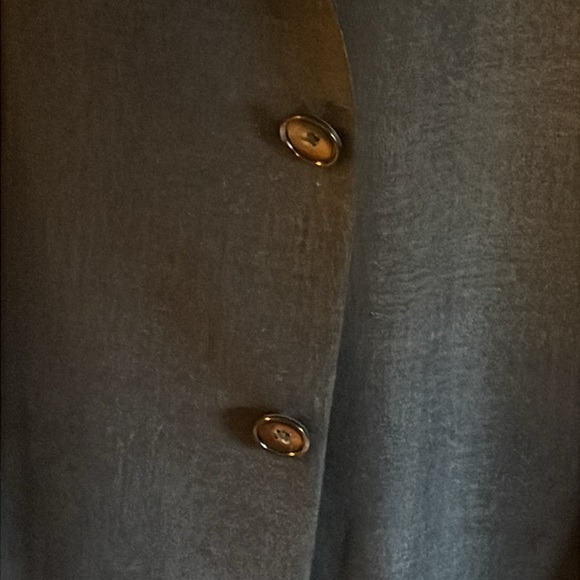 Kenneth Cole 2 piece 2 button suit in charcoal. 58 long coat - Picture 7 of 14